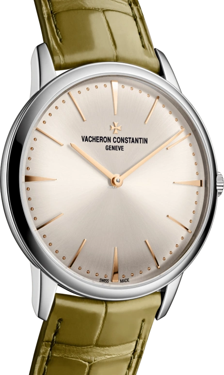 Vacheron Constantin,Patrimony 39mm,39mm,White Gold,Beige,Handwound,40hours,In-house Caliber,1410U,1410U/000G-H017