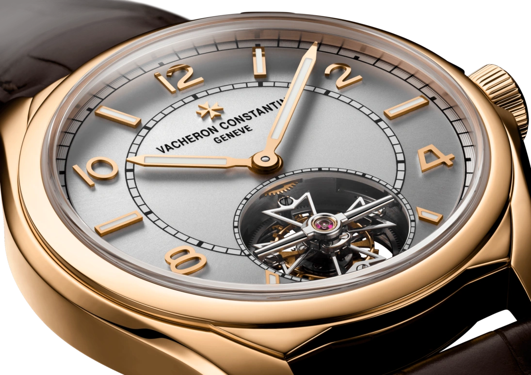 Vacheron Constantin,FiftySix 41mm,41mm,Pink Gold,Silver,Automatic,Tourbillon Escapement,80hours,Kevin De Bruyne,6000E,6000E/000R-B488