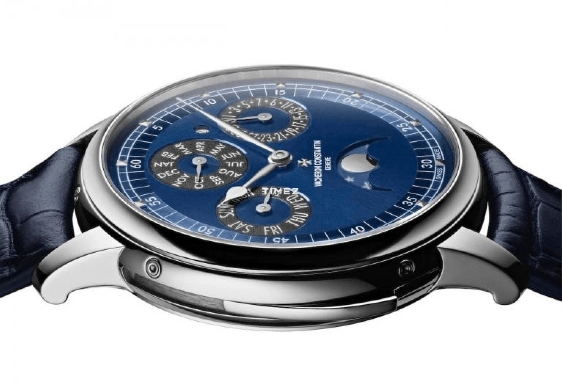 Vacheron Constantin,Artelier Cabinotiers Special Order 42mm,42mm,White Gold,Blue,Handwound,Moonphase,Perpetual Calendar,Leap Year,Month,65hours,In-house Caliber,6610C,6610C/000G-B511