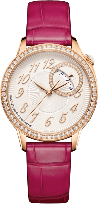 Vacheron Constantin,Égérie 35mm,35mm,Pink Gold,Silver,Automatic,Day,40hours,4605F,4605F/000R-B496