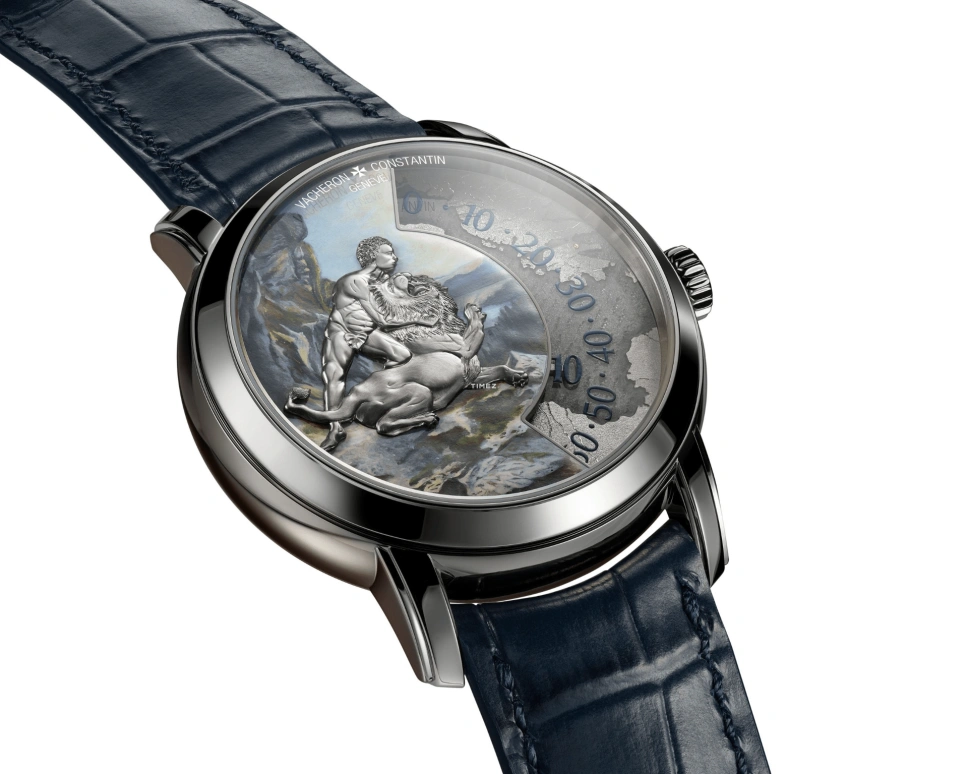 Vacheron Constantin,Artelier Cabinotiers Special Order 40mm,40mm,White Gold,Multi-Color,Silver,Automatic,40hours,In-house Caliber,2010C,2010C/000G-306C
