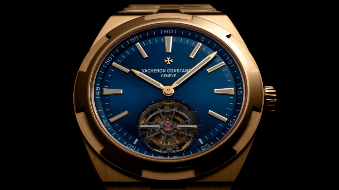 Vacheron Constantin,Overseas 42.50mm,42.50mm,Pink Gold,Blue,Automatic,Tourbillon,80hours,Kyle Kuzma,6000V,6000V/110R-B733