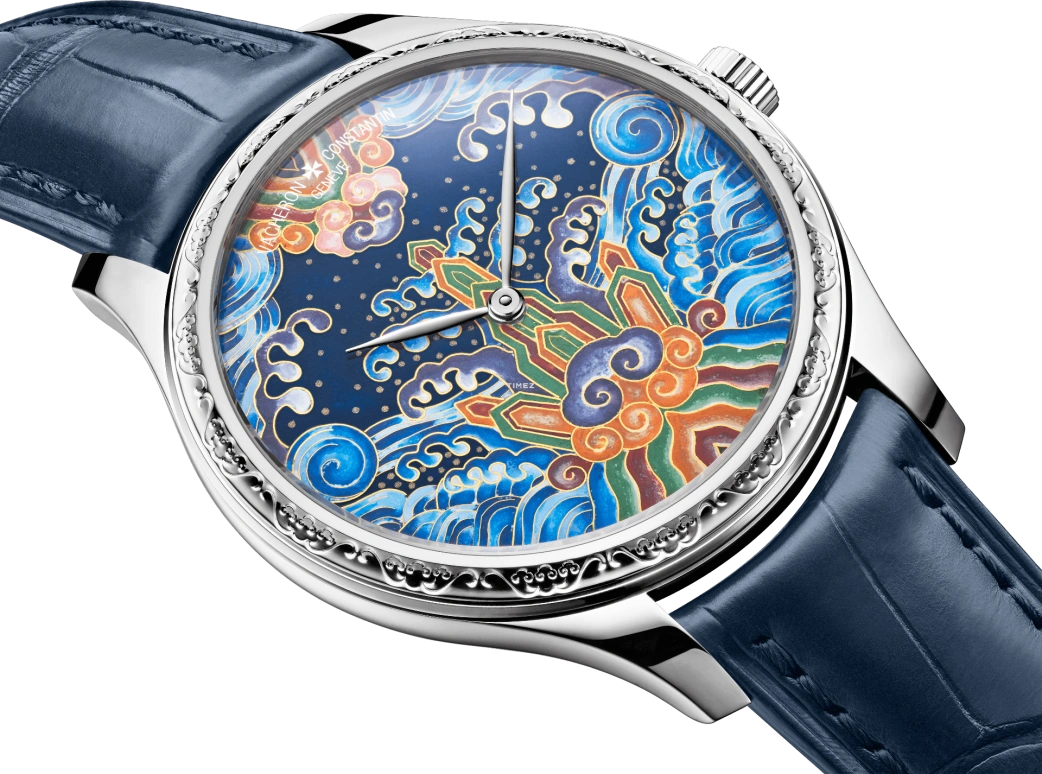 Vacheron Constantin,Métiers d'Art 38mm,38mm,White Gold,Multi-Color,Automatic,40hours,In-house Caliber,2400A,2400A/000G-H023