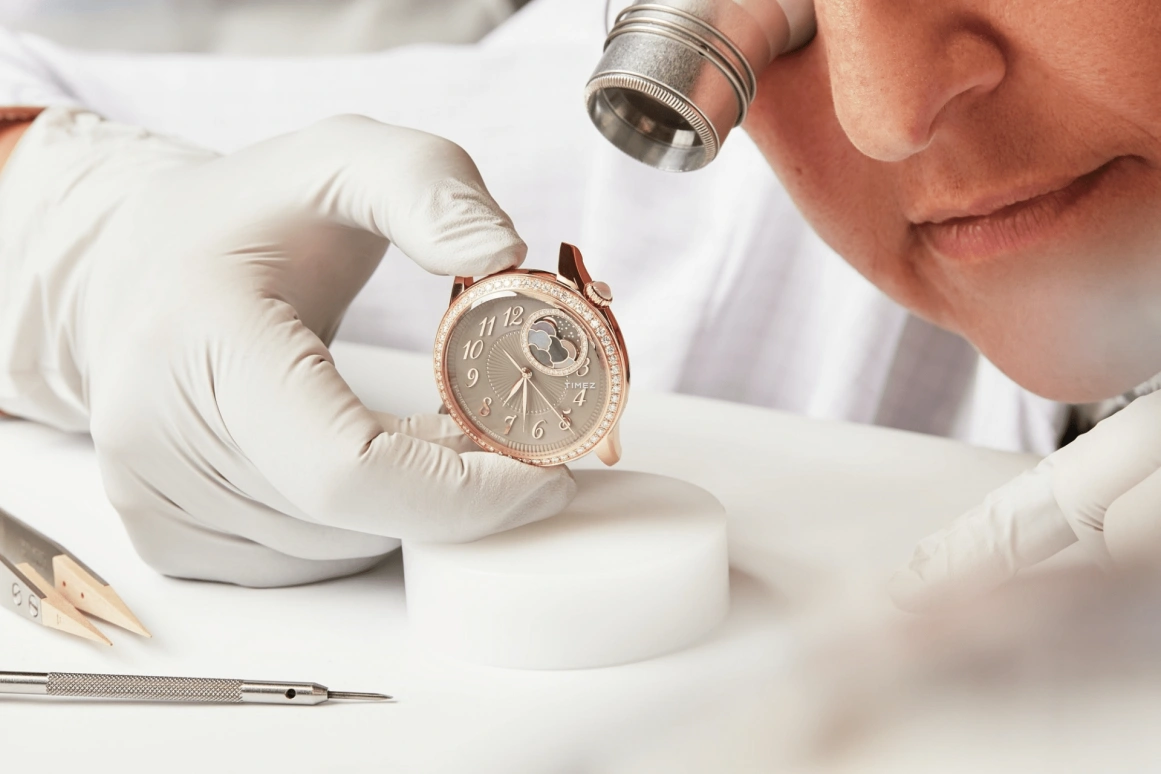 Vacheron Constantin,Égérie 37mm,37mm,Pink Gold,Red Gold,Brown,Automatic,Moonphase,Sapphire,8005F,8005F/000R-B958