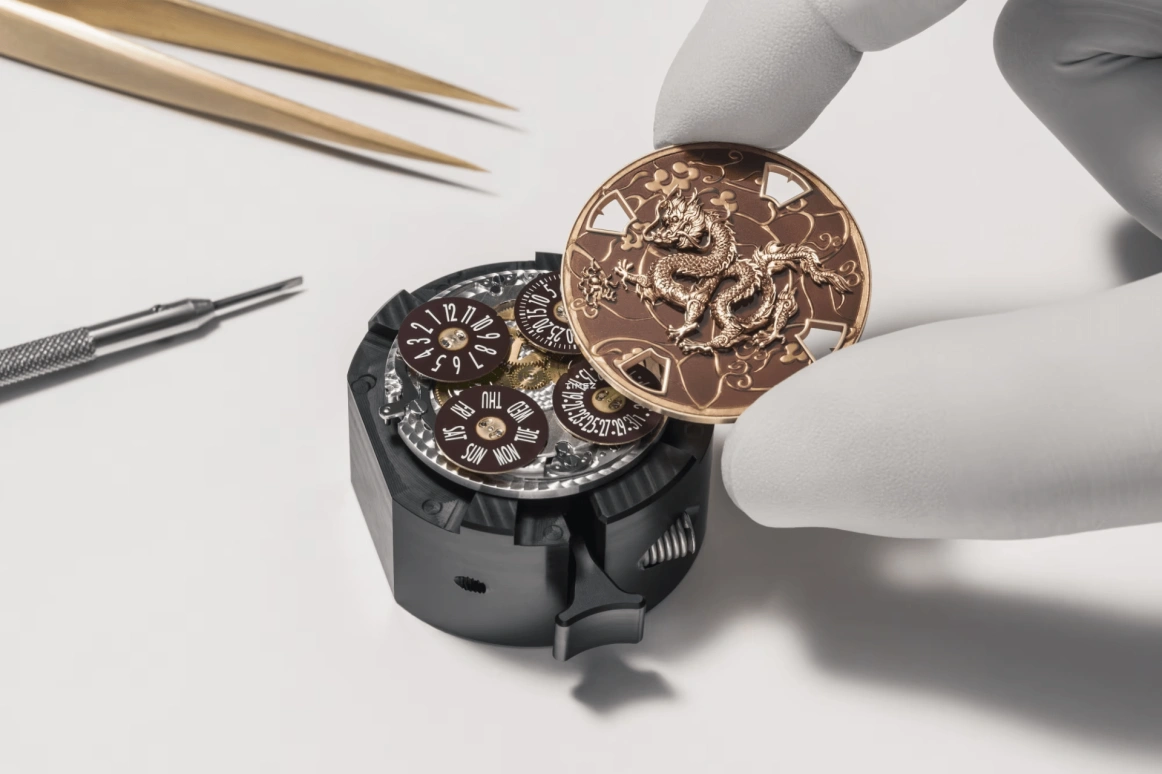 Vacheron Constantin,Métiers d'Art 40mm,40mm,Pink Gold,Brown,Automatic,Date,Day,Anti-magnetic,86073,86073/000R-B983