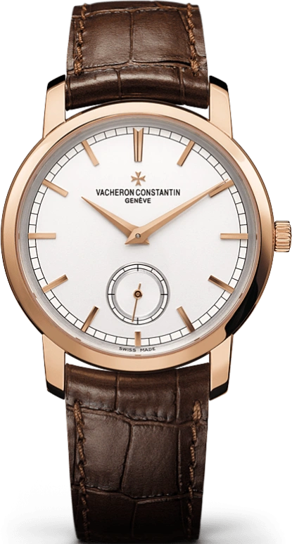 Vacheron Constantin,Traditionnelle 38mm,38mm,Pink Gold,Silver,Handwound,65hours,In-house Caliber,82172,82172/000R-9382