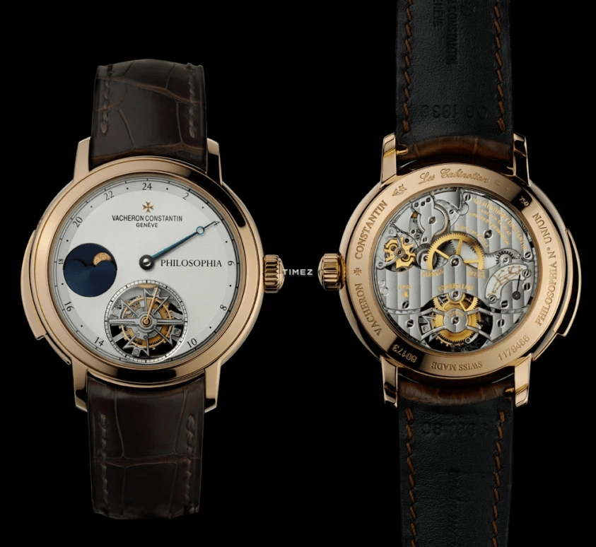 Vacheron Constantin,Artelier Cabinotiers Special Order 43mm,43mm,Pink Gold,Silver,Handwound,Moonphase,Power Reserve Indicator,Tourbillon Escapement,Minute Repeater,58hours,In-house Caliber,80173,80173/000R-9483