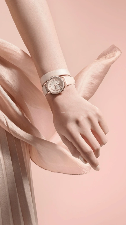 Vacheron Constantin,Égérie 30mm,30mm,Pink Gold,Red Gold,Pink Red,Pink,Quartz,74hours,In-house Caliber,1205F,1205F/000R-B984