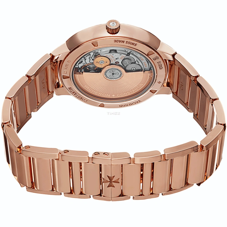 Vacheron Constantin,Patrimony 36.50mm,36.50mm,Pink Gold,Red Gold,Silver White,Automatic,Day,43hours,85515,85515/CA1R-9840