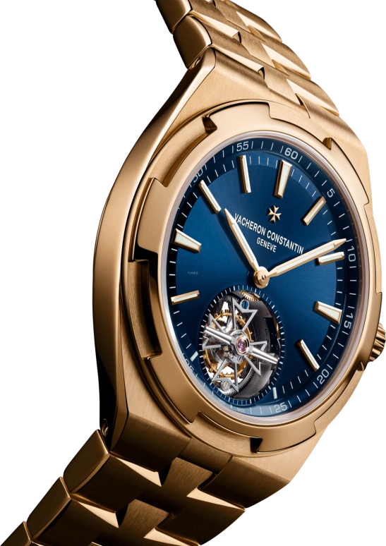 Vacheron Constantin,Overseas 42.50mm,42.50mm,Pink Gold,Blue,Automatic,Tourbillon,80hours,Kyle Kuzma,6000V,6000V/110R-B733
