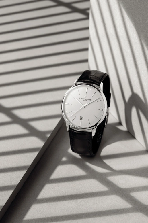 Vacheron Constantin,Patrimony 40mm,40mm,White Gold,Silver,Automatic,Day,43hours,85180,85180/000G-9230