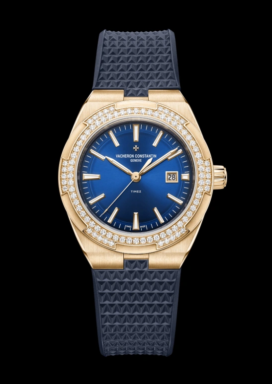 Vacheron Constantin,Overseas 35mm,35mm,Pink Gold,Blue,Day,Sapphire,Round,4605V,4605V/200R-B978