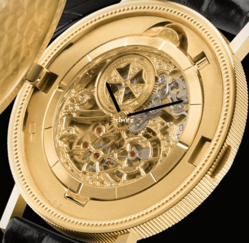Vacheron Constantin,Métiers d'Art 34.70mm,34.70mm,Yellow Gold,Gold,Handwound,65hours,In-house Caliber,33059,33059/000J-0000