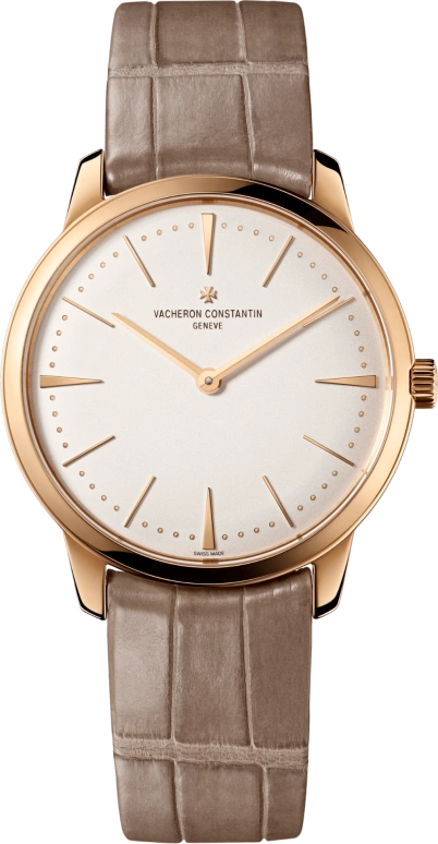 Vacheron Constantin,Patrimony 36mm,36mm,Pink Gold,Silver,Handwound,40hours,In-house Caliber,81530,81530/000R-9682