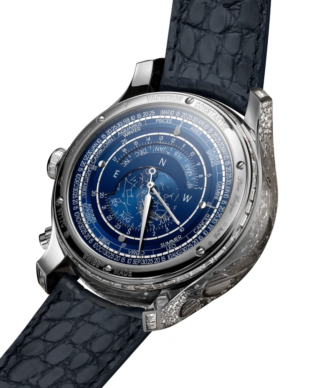Vacheron Constantin,Artelier Cabinotiers Special Order 47mm,47mm,White Gold,Blue,Handwound,Moonphase,Perpetual Calendar,Leap Year,Month,58hours,In-house Caliber,9717C,9717C/000G-289C