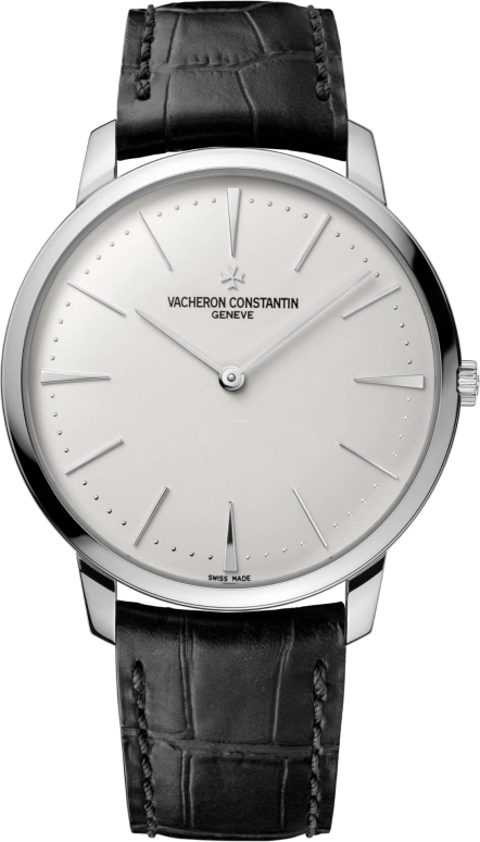 Vacheron Constantin,Patrimony 40mm,40mm,White Gold,Silver,Handwound,40hours,In-house Caliber,81180,81180/000G-9117