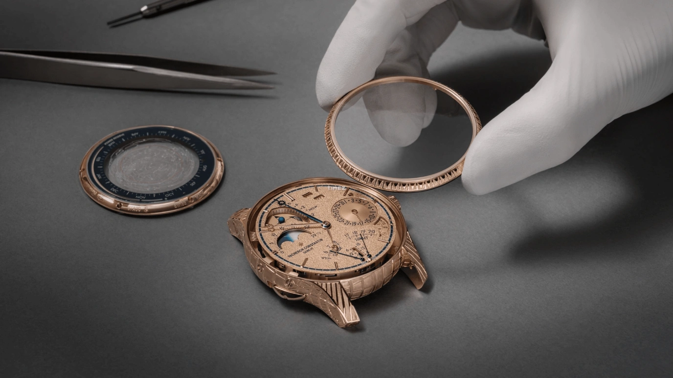 Vacheron Constantin,Artelier Cabinotiers Special Order 45mm,45mm,Rose Gold,Handwound,Moonphase,Perpetual Calendar,Leap Year,Month,504hours,In-house Caliber,97A0C,97A0C/000R-290C