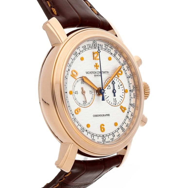 Vacheron Constantin,Malte 41.50mm,41.50mm,Rose Gold,White,Handwound,Chronograph,48hours,47120,47120/000R-9099