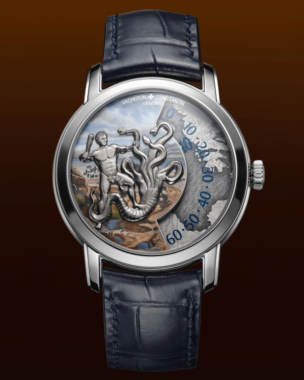 Vacheron Constantin,Artelier Cabinotiers Special Order 40mm,40mm,White Gold,Multi-Color,Silver,Automatic,40hours,In-house Caliber,2010C,2010C/000G-305C