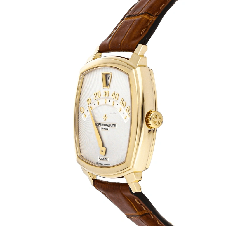 Vacheron Constantin,Other 42mm,42mm,Rose Gold,White,Handwound,Retrograde,65hours,43041,43041/000J-8673
