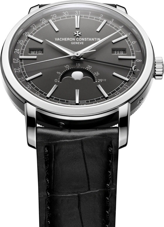 Vacheron Constantin,Traditionnelle 41mm,41mm,White Gold,Automatic,40hours,In-house Caliber,4010T,4010T/000G-B740