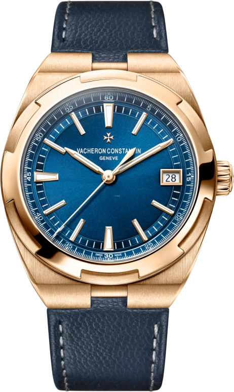 Vacheron Constantin,Overseas 41mm,41mm,Pink Gold,Blue,Automatic,Day,60hours,4500V,4500V/110R-B705