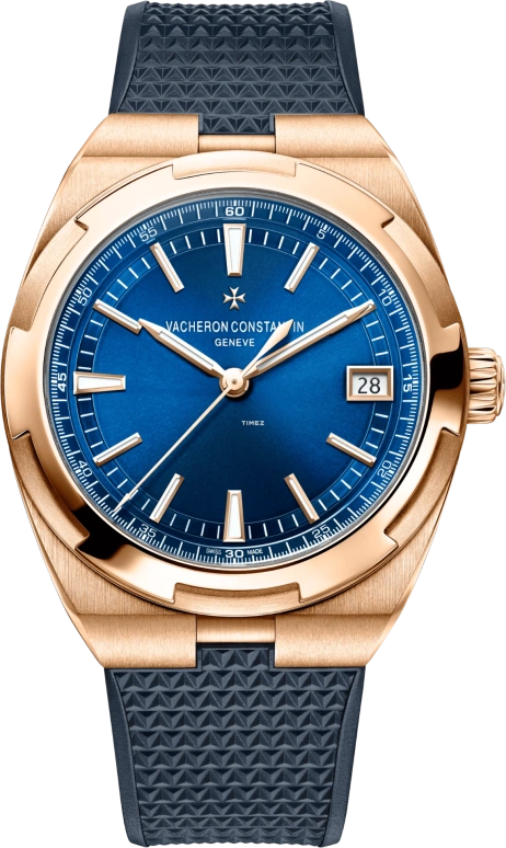 Vacheron Constantin,Overseas 41mm,41mm,Pink Gold,Blue,Automatic,Day,60hours,4520V,4520V/210R-B705