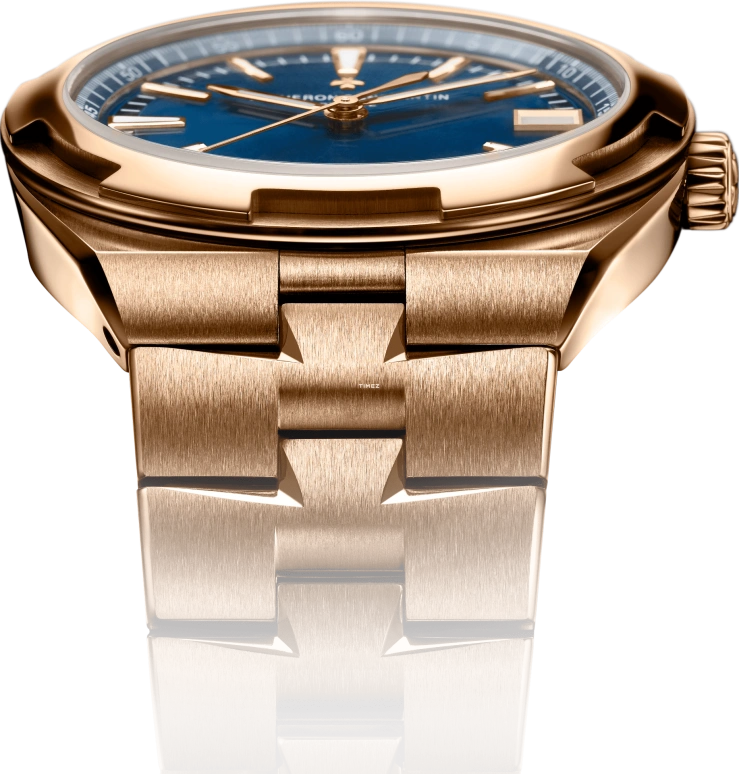 Vacheron Constantin,Overseas 41mm,41mm,Pink Gold,Blue,Automatic,Day,60hours,4520V,4520V/210R-B705