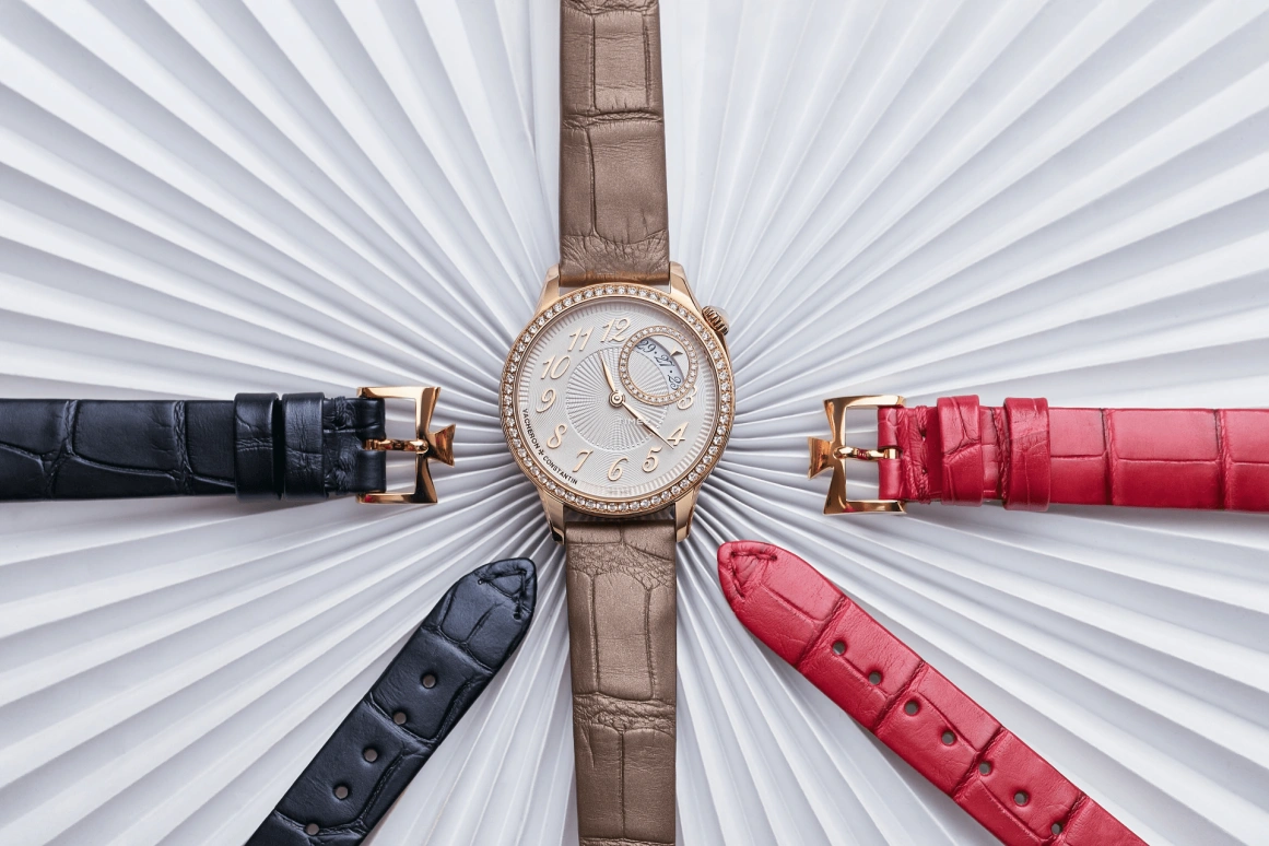 Vacheron Constantin,Égérie 30mm,30mm,Pink Gold,Red Gold,White,Quartz,Day,74hours,1205F,1205F/000R-B622