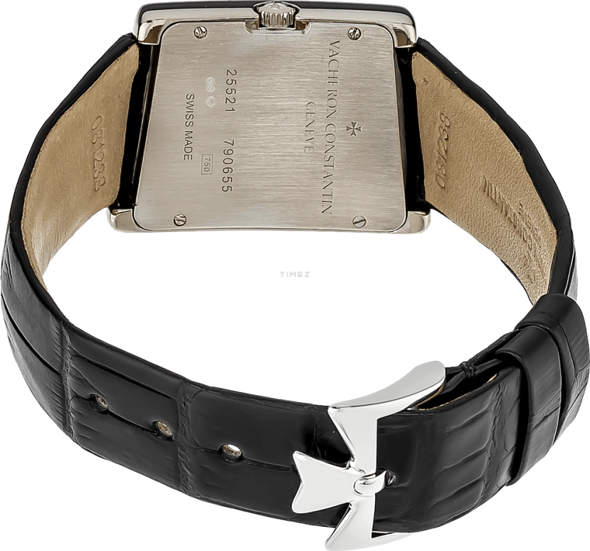 Vacheron Constantin,1972 23.40x33mm,23.40x33mm,White Gold,Silver White,Quartz,In-house Caliber,Sapphire,Crystal Glass,25521,25521/000G-9113