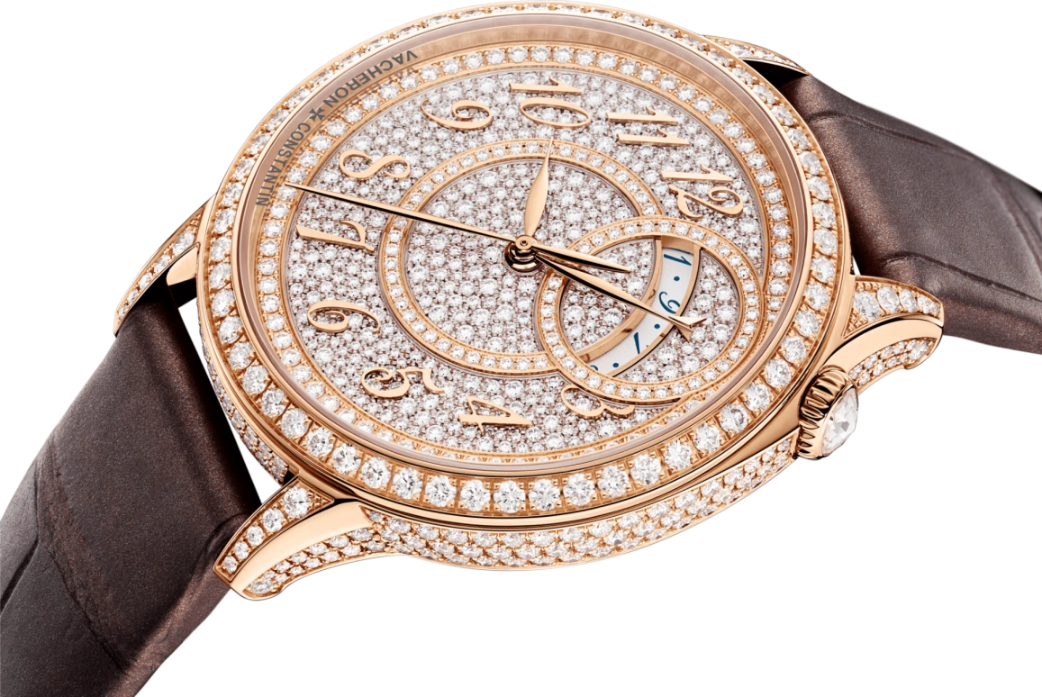 Vacheron Constantin,Égérie 35mm,35mm,Pink Gold,Red Gold,Pink Red,Automatic,40hours,In-house Caliber,4606F,4606F/000R-B648