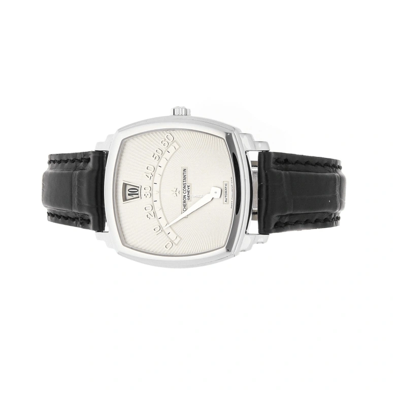 Vacheron Constantin,Other 36mm,36mm,White Gold,Silver,Automatic,Jumping Minutes,Jumping Hours,Retrograde,43041,43041/000G