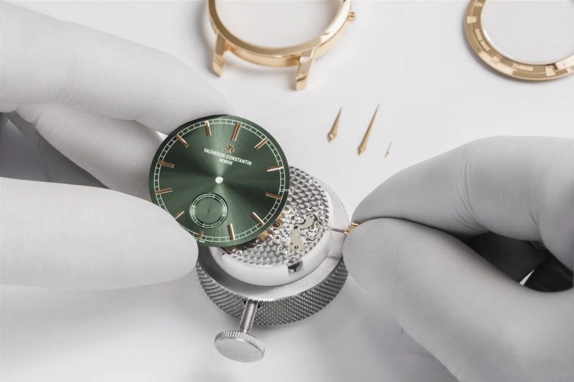 Vacheron Constantin,Traditionnelle 38mm,38mm,Pink Gold,Green,Handwound,65hours,In-house Caliber,82172,82172/000R-H008