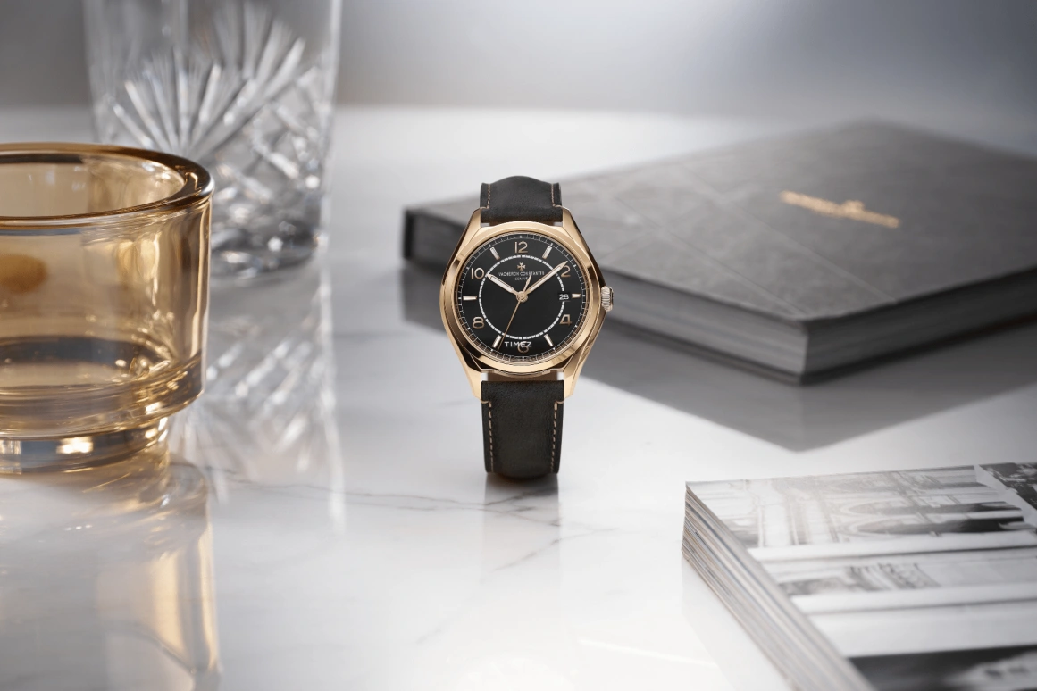 Vacheron Constantin,FiftySix 40mm,40mm,Pink Gold,Black,Automatic,Day,48hours,4600E,4600E/000R-H101