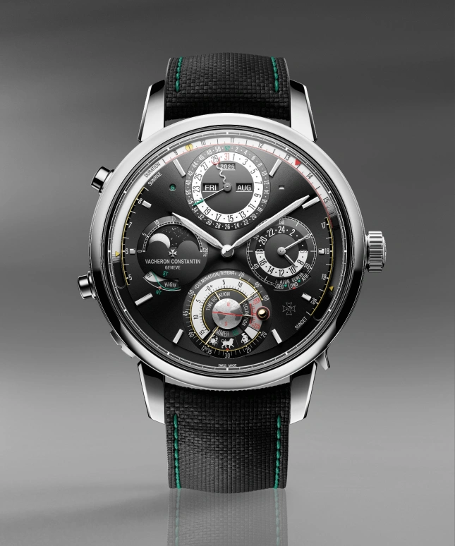 Vacheron Constantin,Artelier Cabinotiers Special Order 45mm,45mm,White Gold,Black,Grey,Handwound,Chronograph,Moonphase,Perpetual Calendar,Leap Year,72hours,In-house Caliber,9600C,9600C/000G-231C