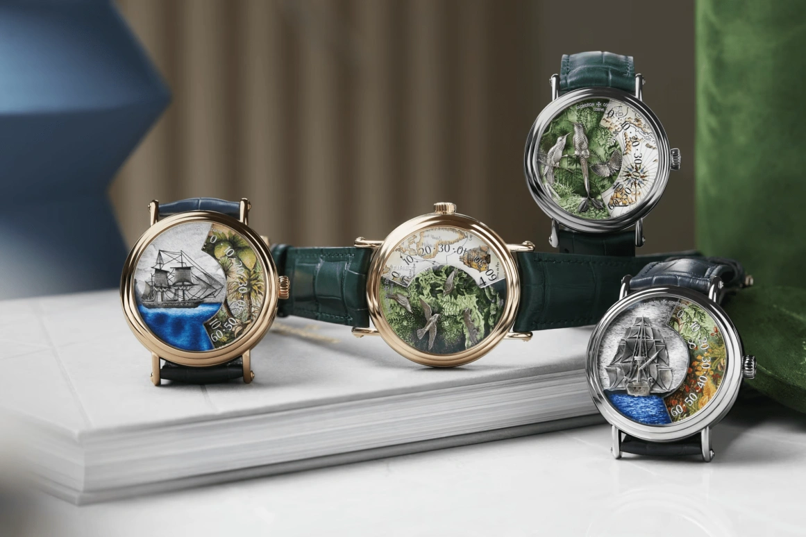 Vacheron Constantin,Métiers d'Art 41mm,41mm,Pink Gold,Green,Multi-Color,Automatic,40hours,In-house Caliber,7500U,7500U/000R-B994