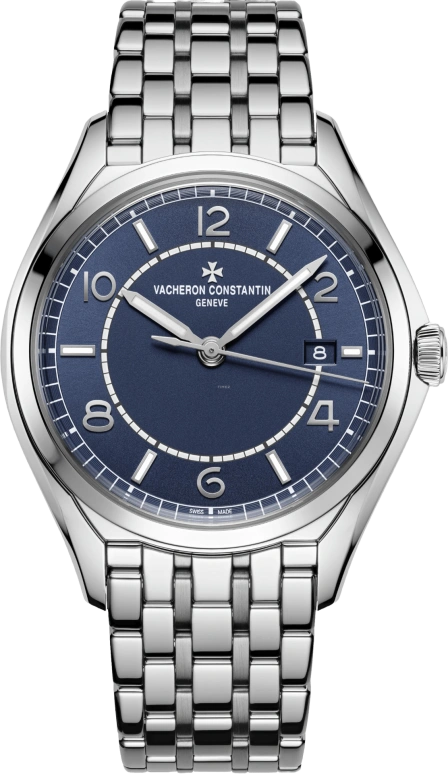 Vacheron Constantin,FiftySix 40mm,40mm,Stainless Steel,Blue,Automatic,Day,48hours,4600E,4600E/110A-B487