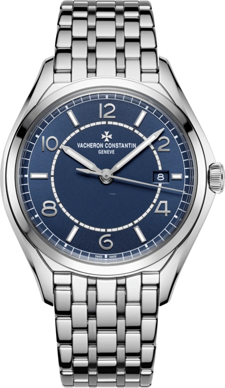 Vacheron Constantin,FiftySix 40mm,40mm,Stainless Steel,Blue,Automatic,Day,48hours,4600E,4600E/110A-B487