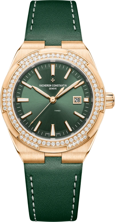 Vacheron Constantin,Overseas 35mm,35mm,Rose Gold,Green,Automatic,Day,40hours,4605V,4605V/200R-B969