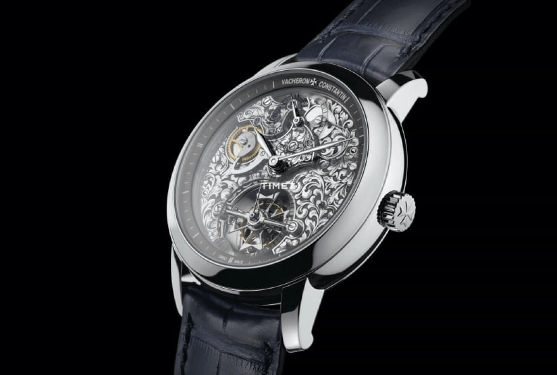 Vacheron Constantin,Métiers d'Art 41mm,41mm,Platinum,Silver,Skeleton,Handwound,Power Reserve Indicator,Tourbillon,6000A,6000A/000P-B025
