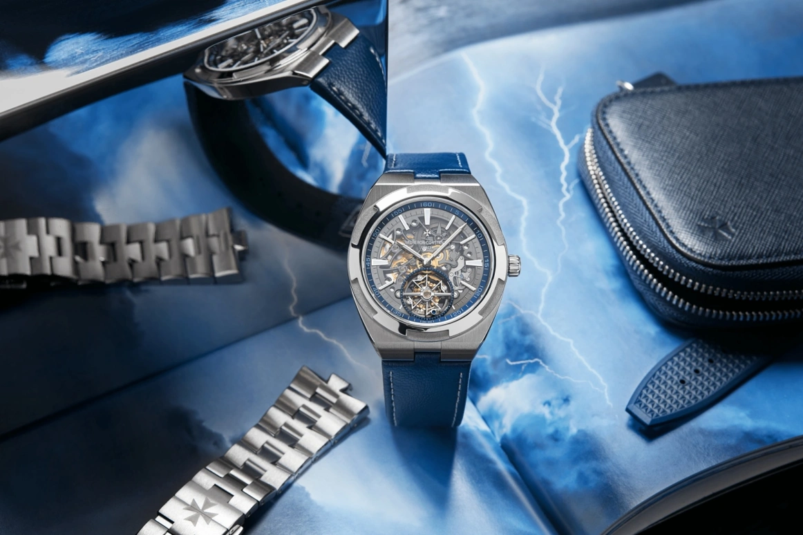 Vacheron Constantin,Overseas 42.50mm,42.50mm,Titanium,Skeleton,Automatic,Tourbillon,80hours,6000V,6000V/110T-B935