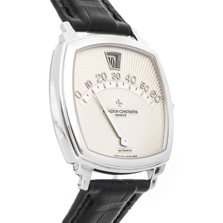 Vacheron Constantin,Other 36mm,36mm,White Gold,Silver,Automatic,Jumping Minutes,Jumping Hours,Retrograde,43041,43041/000G