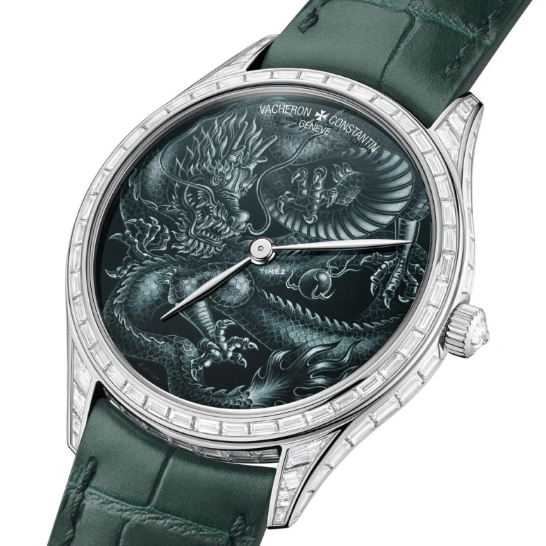 Vacheron Constantin,Artelier Cabinotiers Special Order 40mm,40mm,White Gold,Cyan,Automatic,31hours,In-house Caliber,2017C,2017C/000G-096C
