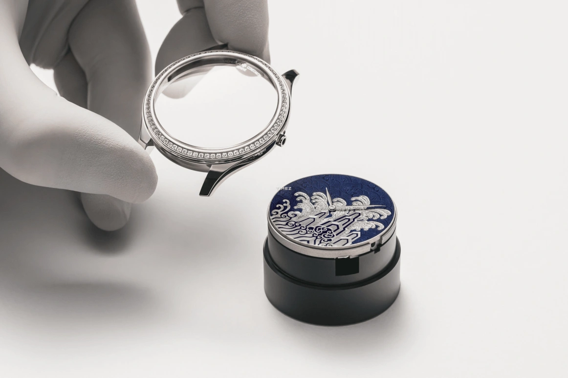 Vacheron Constantin,Métiers d'Art 38mm,38mm,White Gold,Blue,Silver,Automatic,40hours,In-house Caliber,2405A,2405A/000G-H021