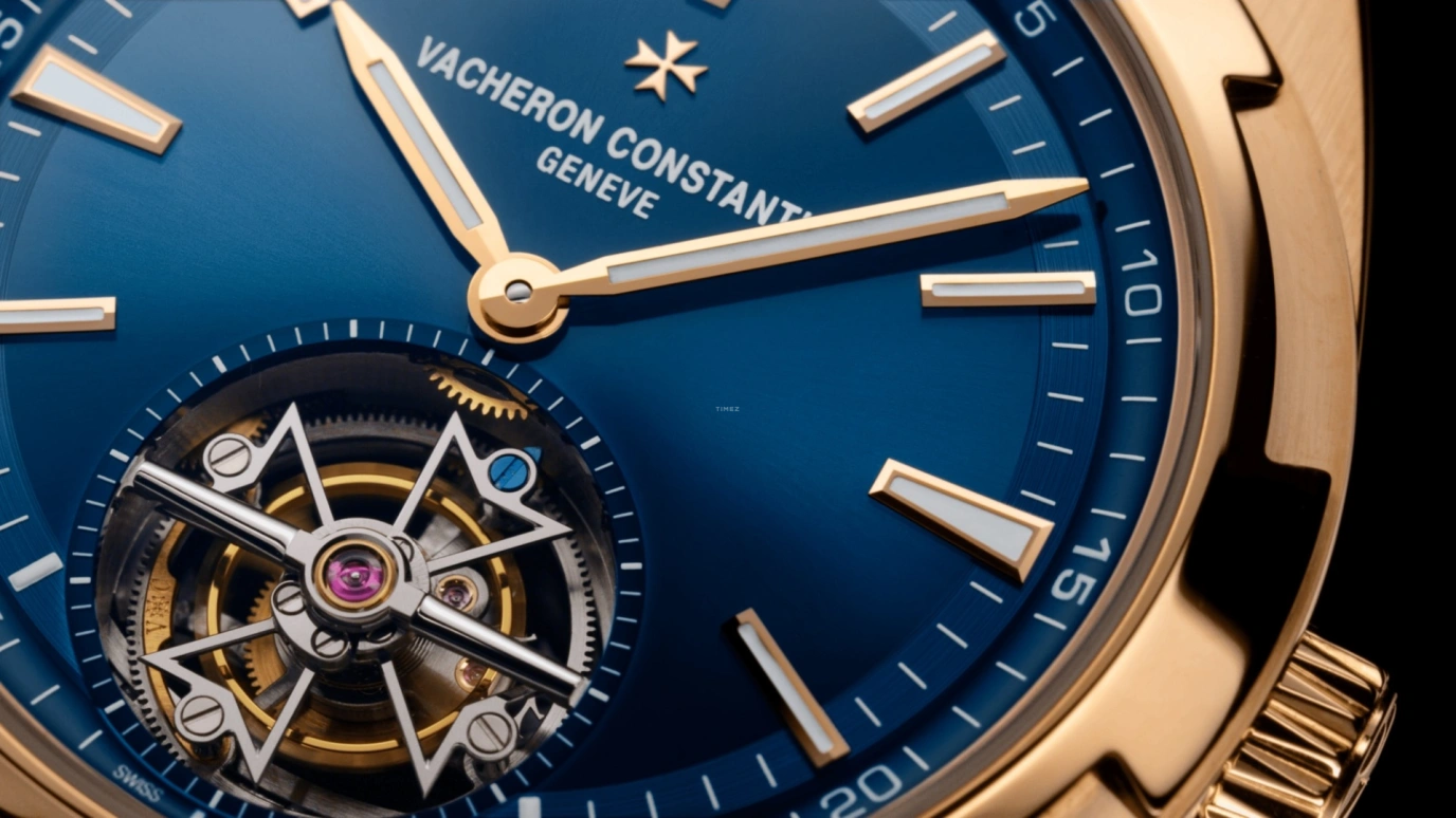 Vacheron Constantin,Overseas 42.50mm,42.50mm,Pink Gold,Blue,Automatic,Tourbillon,80hours,Kyle Kuzma,6000V,6000V/110R-B733