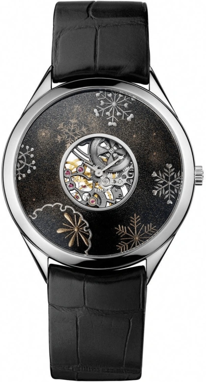 Vacheron Constantin,Métiers d'Art 40mm,40mm,White Gold,Black,Handwound,31hours,In-house Caliber,33222,33222/000G-9706