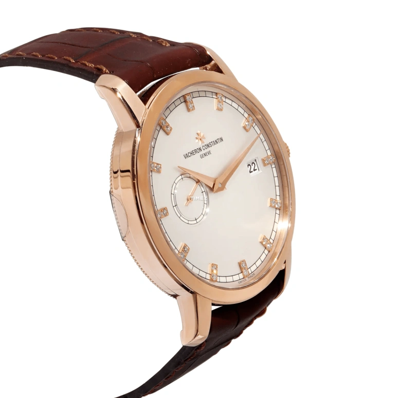 Vacheron Constantin,Patrimony 38mm,38mm,Rose Gold,White,Automatic,Day,40hours,87172,87172/000R-9602