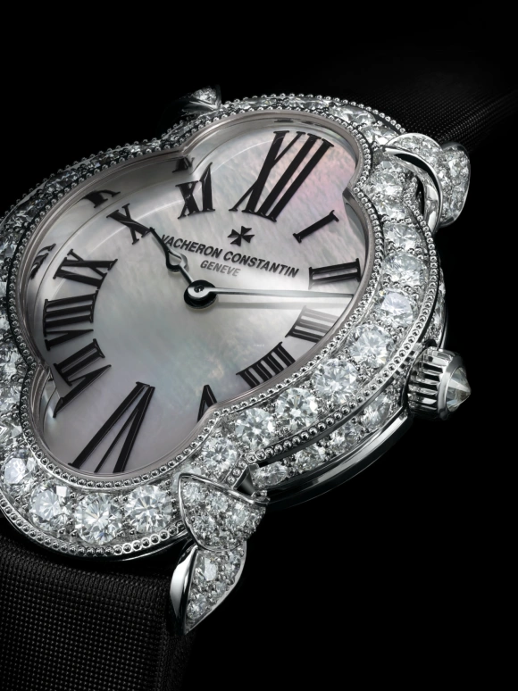 Vacheron Constantin,Heures Créatives 26.50x36mm,26.50x36mm,White Gold,White,Handwound,40hours,In-house Caliber,37640,37640/000G-B030