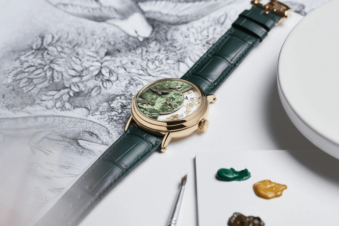 Vacheron Constantin,Métiers d'Art 41mm,41mm,Pink Gold,Green,Multi-Color,Automatic,40hours,In-house Caliber,7500U,7500U/000R-B994