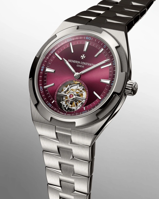 Vacheron Constantin,Overseas 42.50mm,42.50mm,Titanium,Red,Automatic,Tourbillon,80hours,6000V,6000V/210T-H179